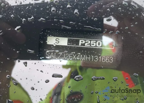 2021 Land Rover Range Rover Evoque S from USA, damaged, VIN SALZJ2FX4MH131663